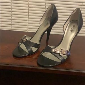 Guess Black heels size 9
